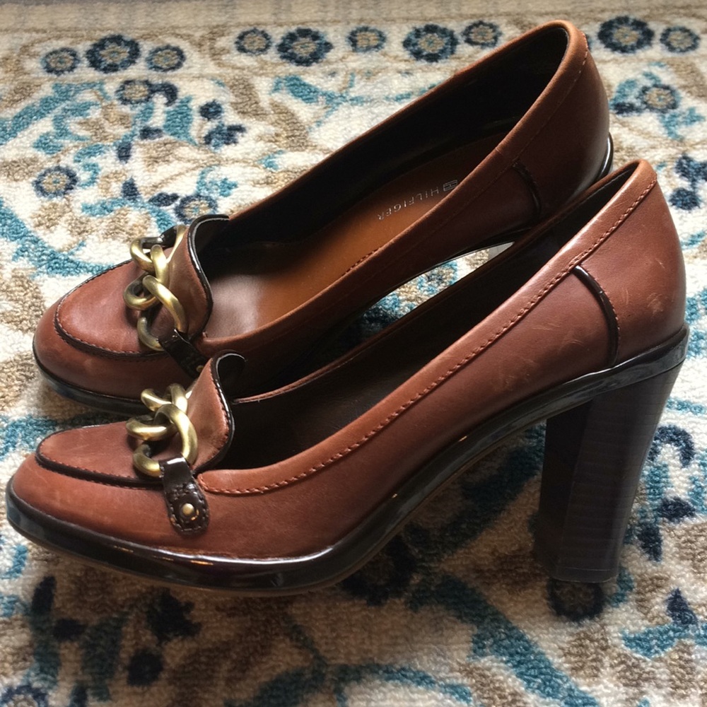 Leather Tommy Hilfiger heels
